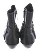 Saint Laurent Leather Moto Boots