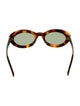 Saint Laurent Round Tinted Sunglasses