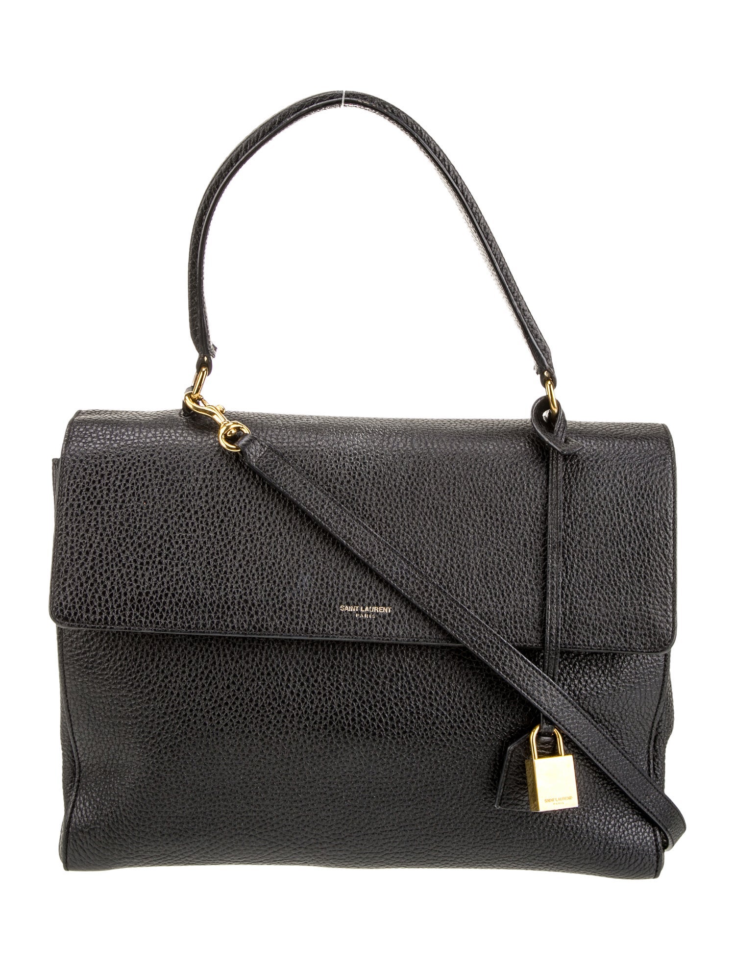 Saint Laurent Leather Moujik Medium