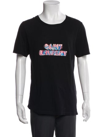 Saint Laurent 2018 Graphic Print T-Shirt