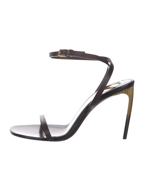 Saint Laurent Saba Leather Sandals