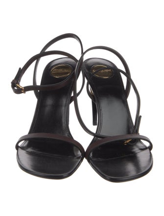 Saint Laurent Saba Leather Sandals