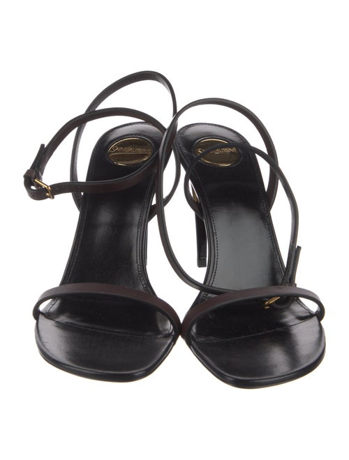 Saint Laurent Saba Leather Sandals