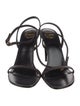 Saint Laurent Saba Leather Sandals