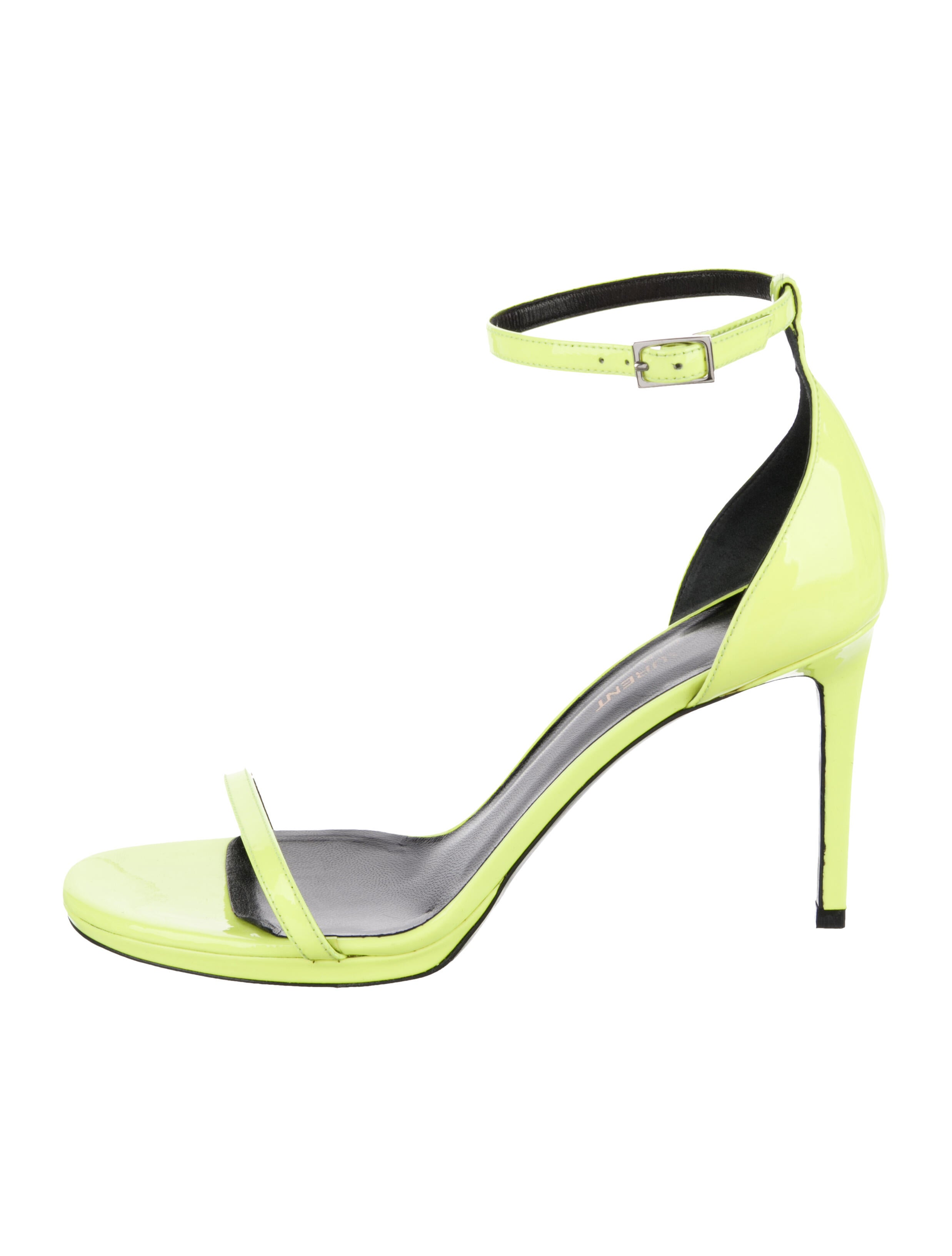 Saint Laurent Patent Leather Sandals