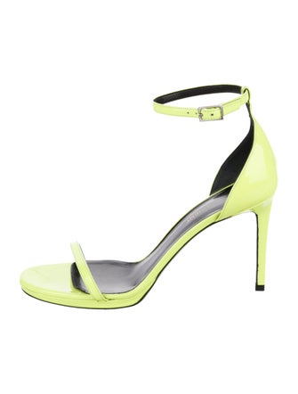 Saint Laurent Patent Leather Sandals