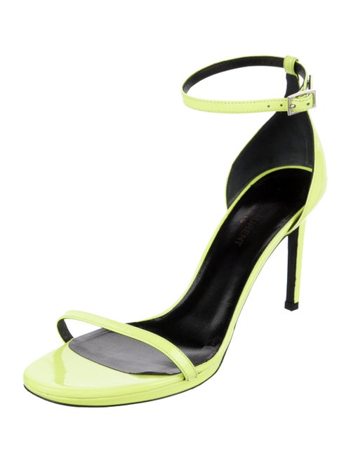 Saint Laurent Patent Leather Sandals