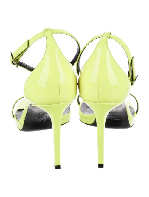 Saint Laurent Patent Leather Sandals