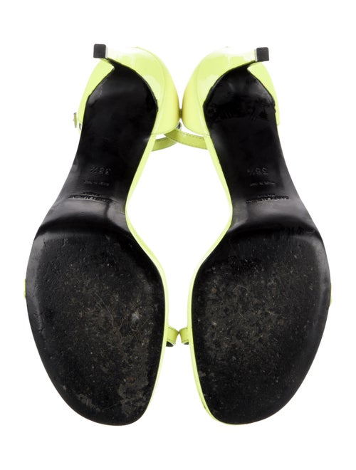 Saint Laurent Patent Leather Sandals