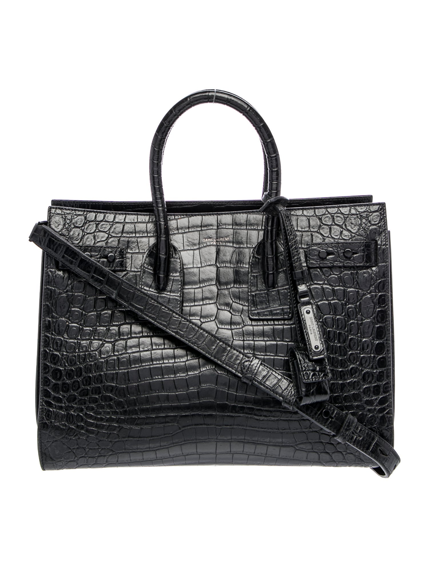 Saint Laurent Leather Sac De Jour Nano