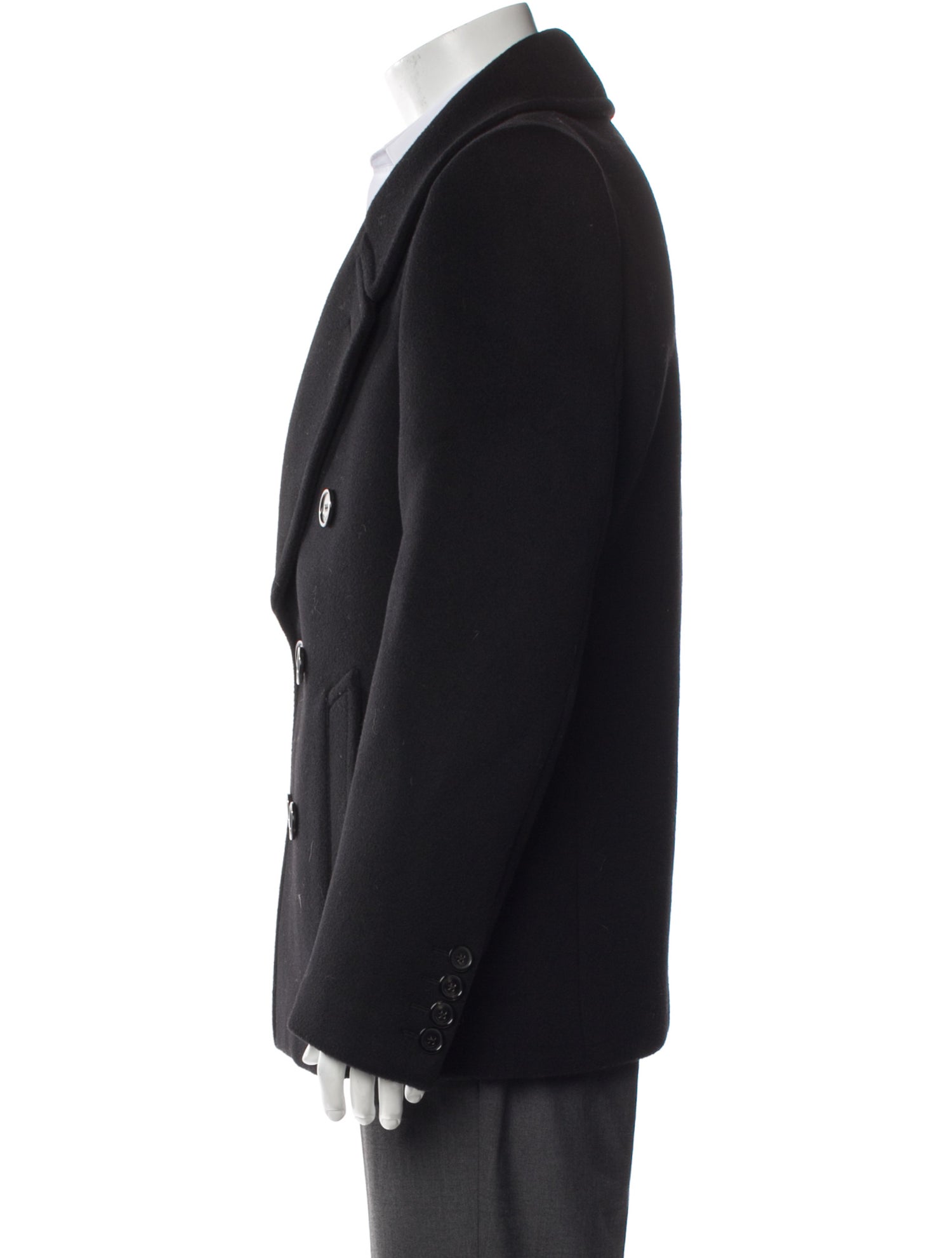 Saint Laurent 2023 Wool Peacoat