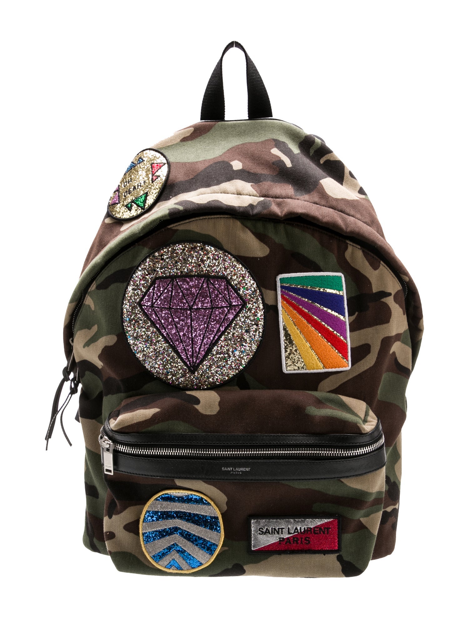 Saint Laurent Canvas Backpack