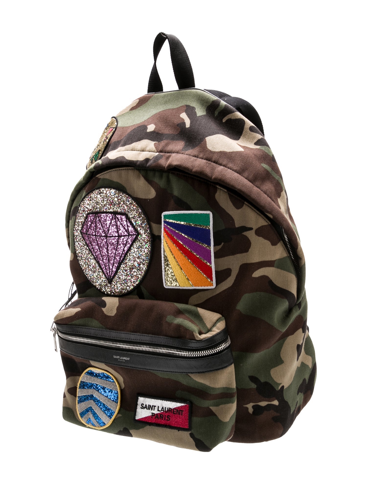 Saint Laurent Canvas Backpack