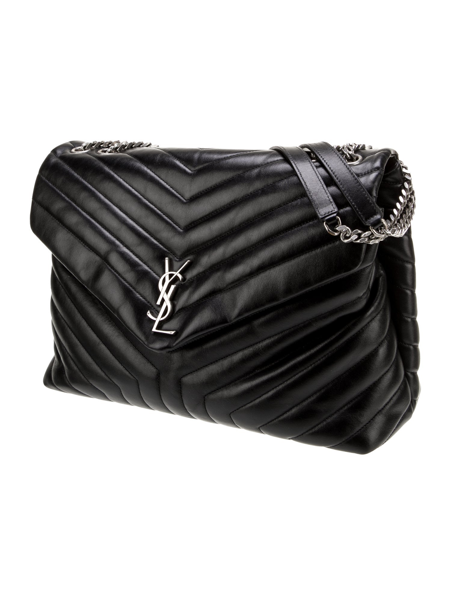 Saint Laurent Chevron LouLou Large