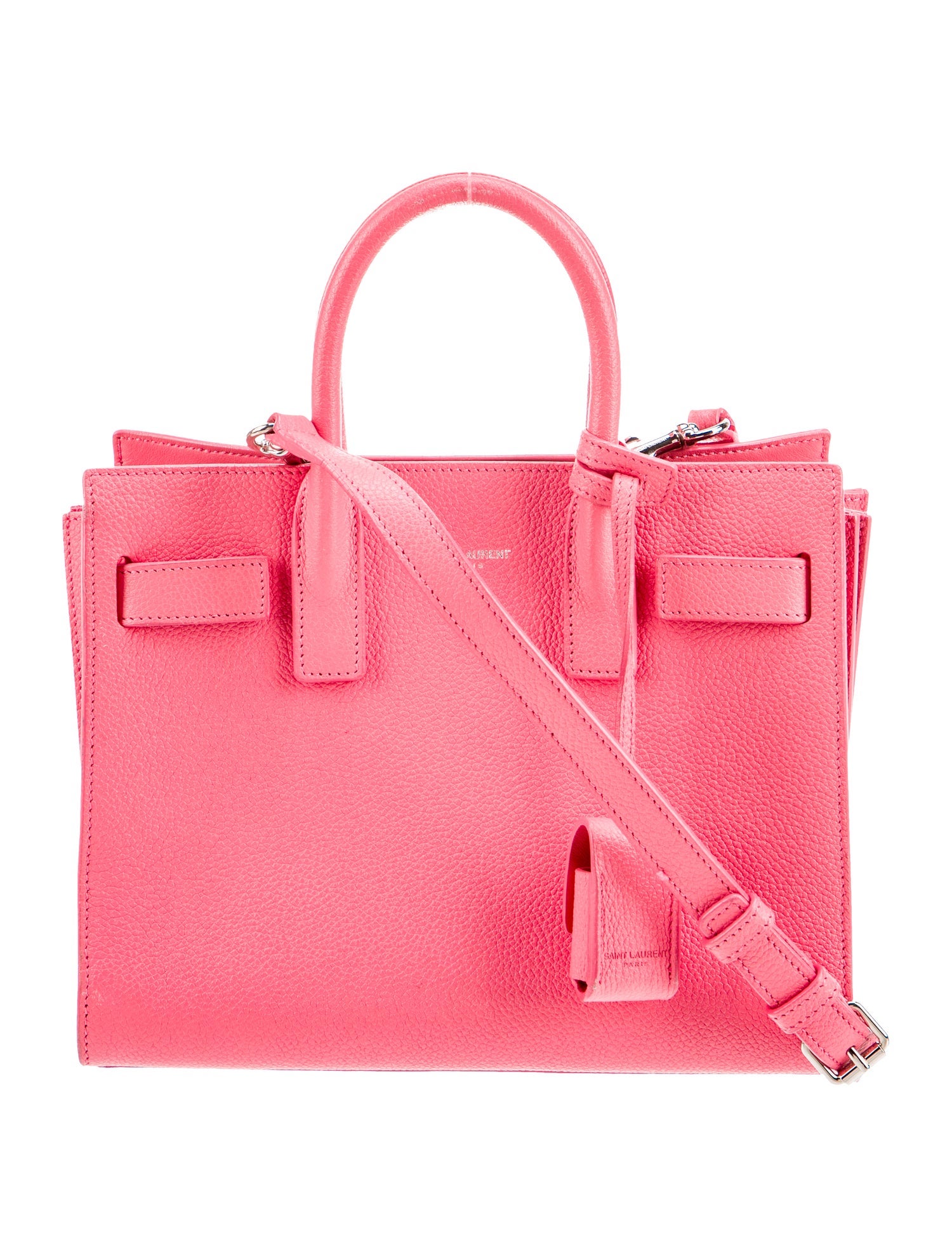 Saint Laurent Leather Sac De Jour Nano