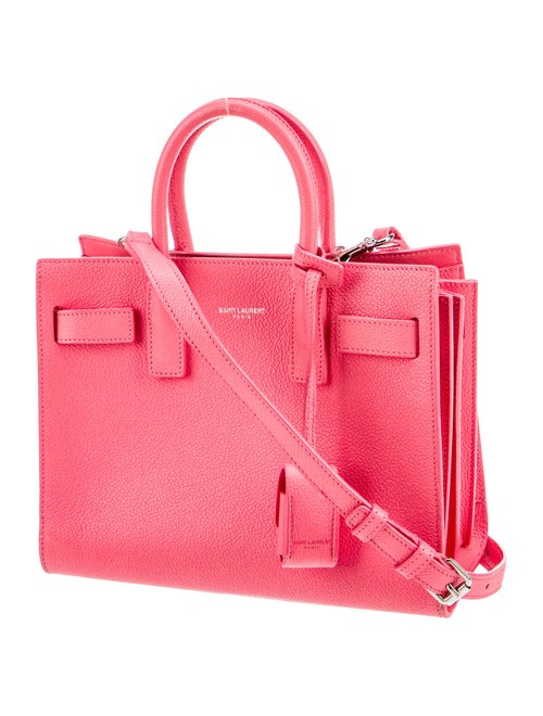 Saint Laurent Leather Sac De Jour Nano