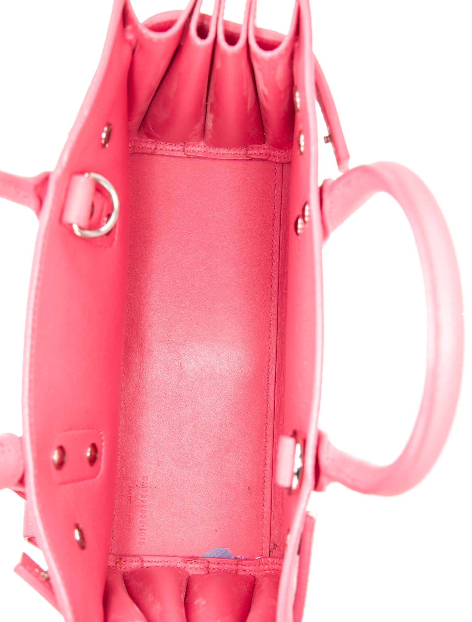 Saint Laurent Leather Sac De Jour Nano