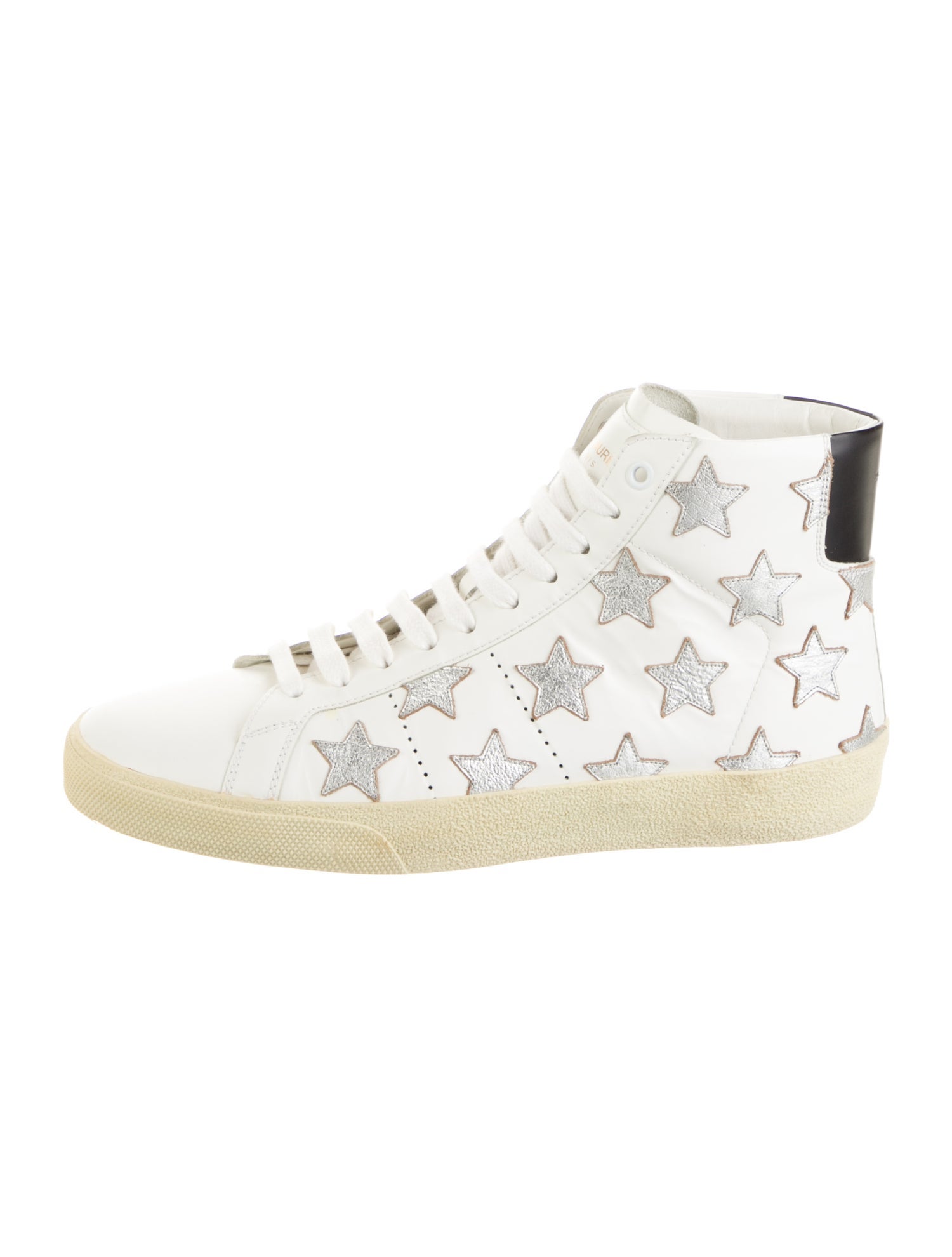 Saint Laurent Leather Sneakers