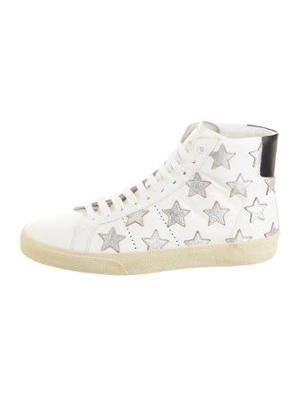 Saint Laurent Leather Sneakers