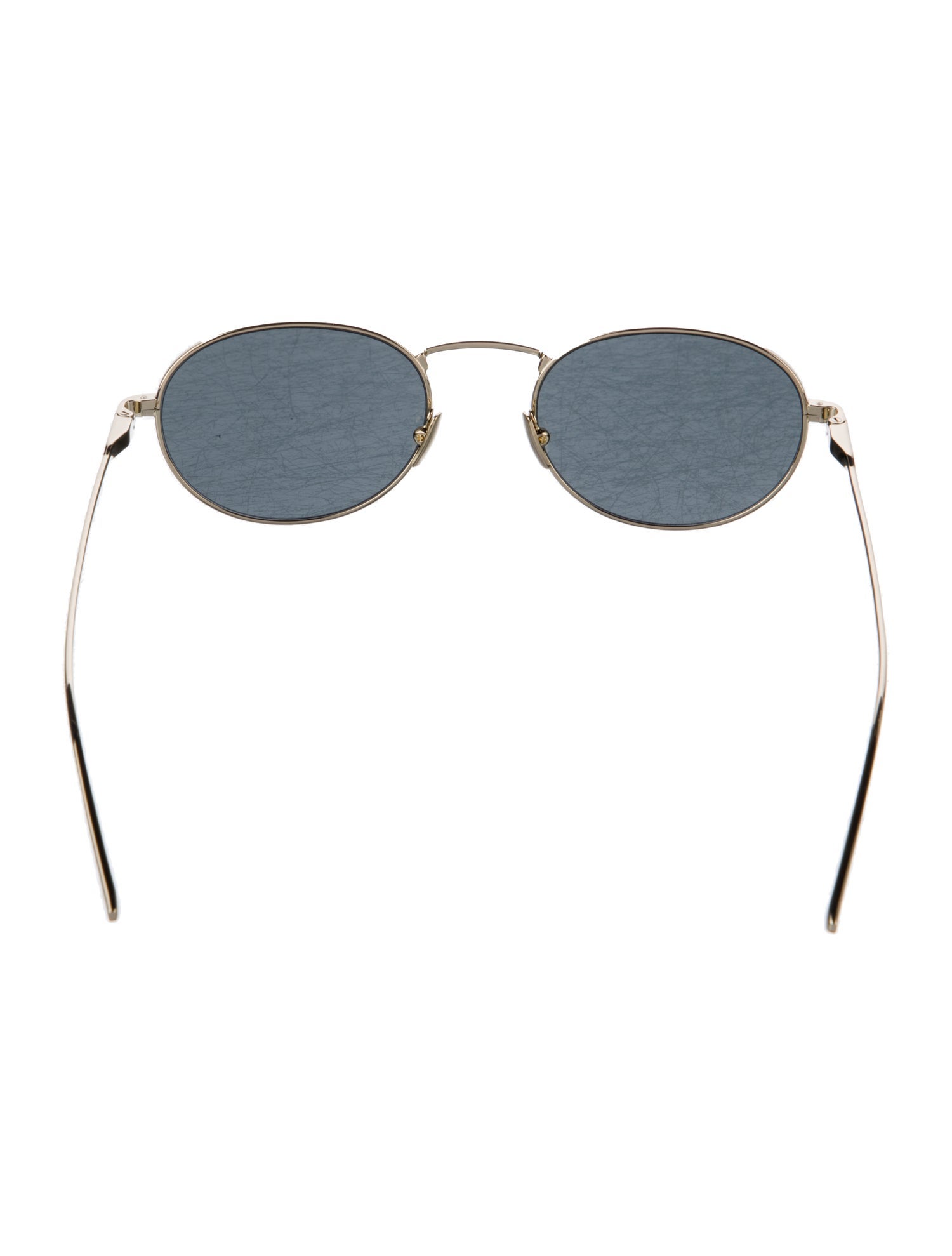 Saint Laurent Round Tinted Sunglasses