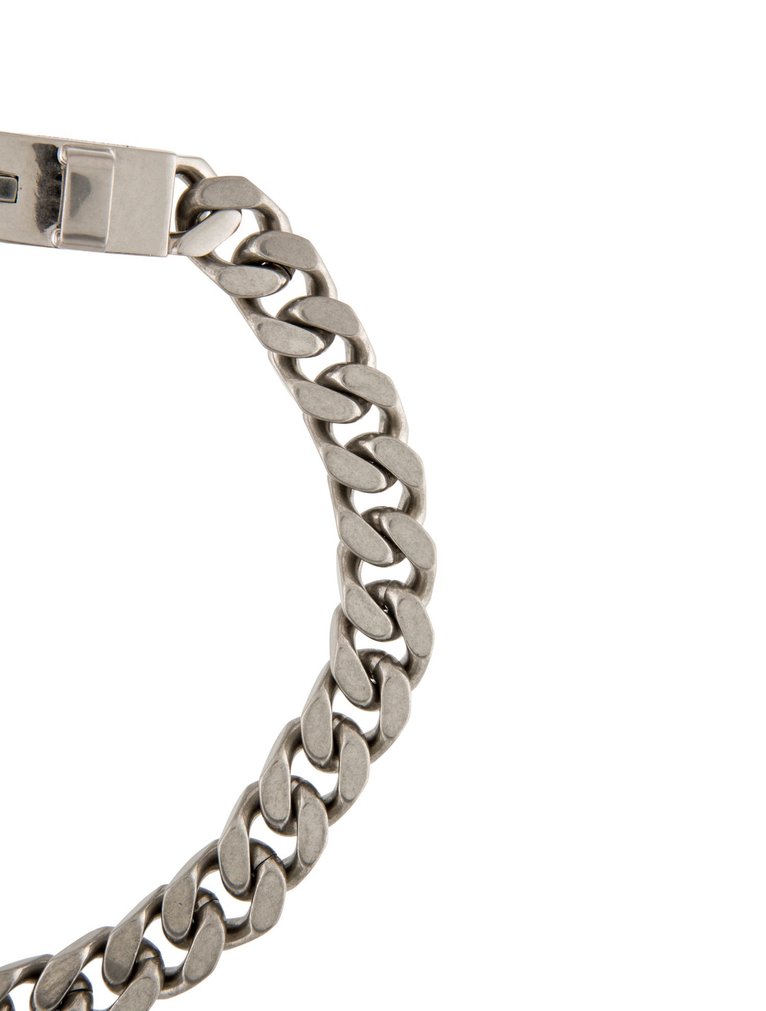 Saint Laurent Curb Chain Choker Necklace