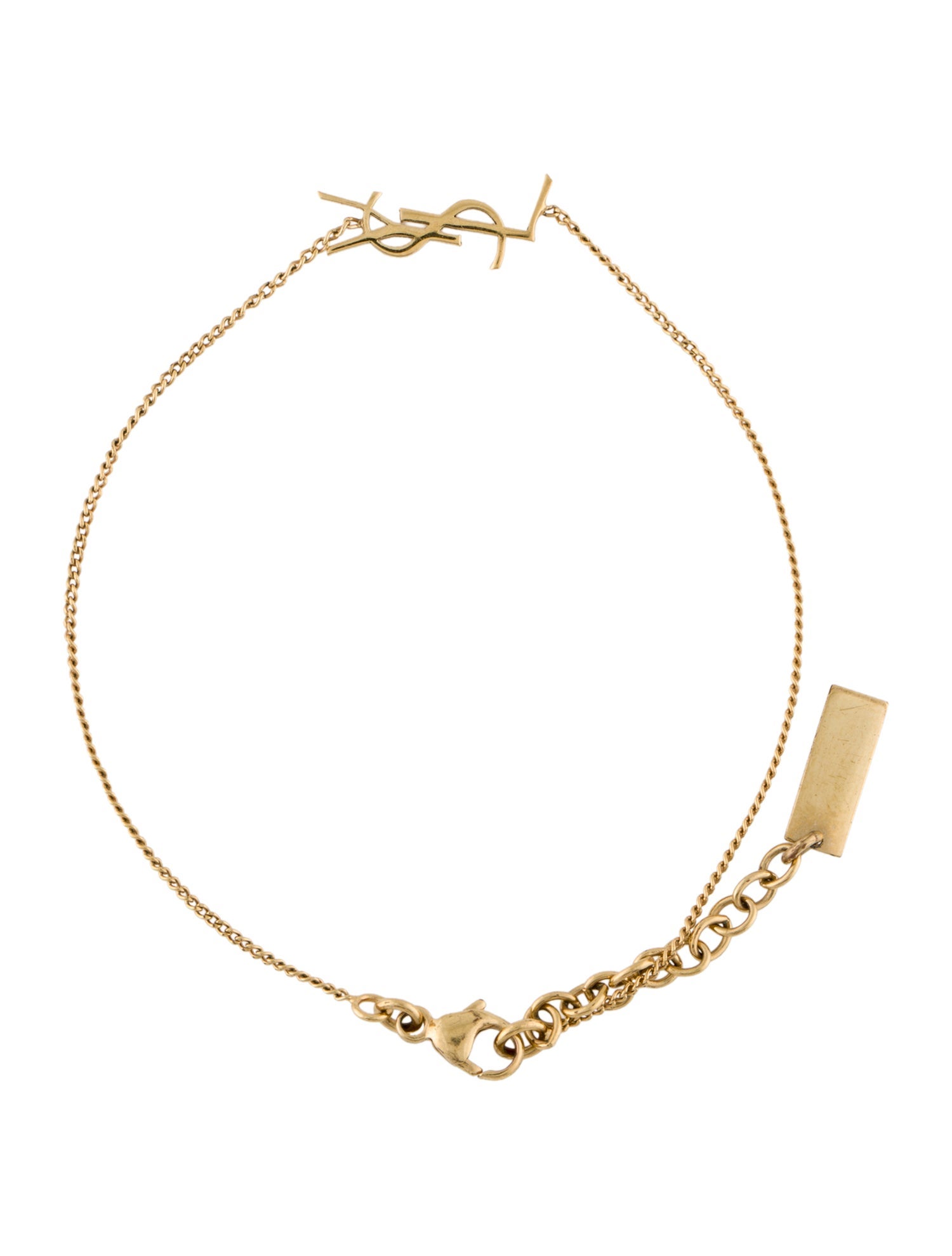 Saint Laurent YSL Link Bracelet