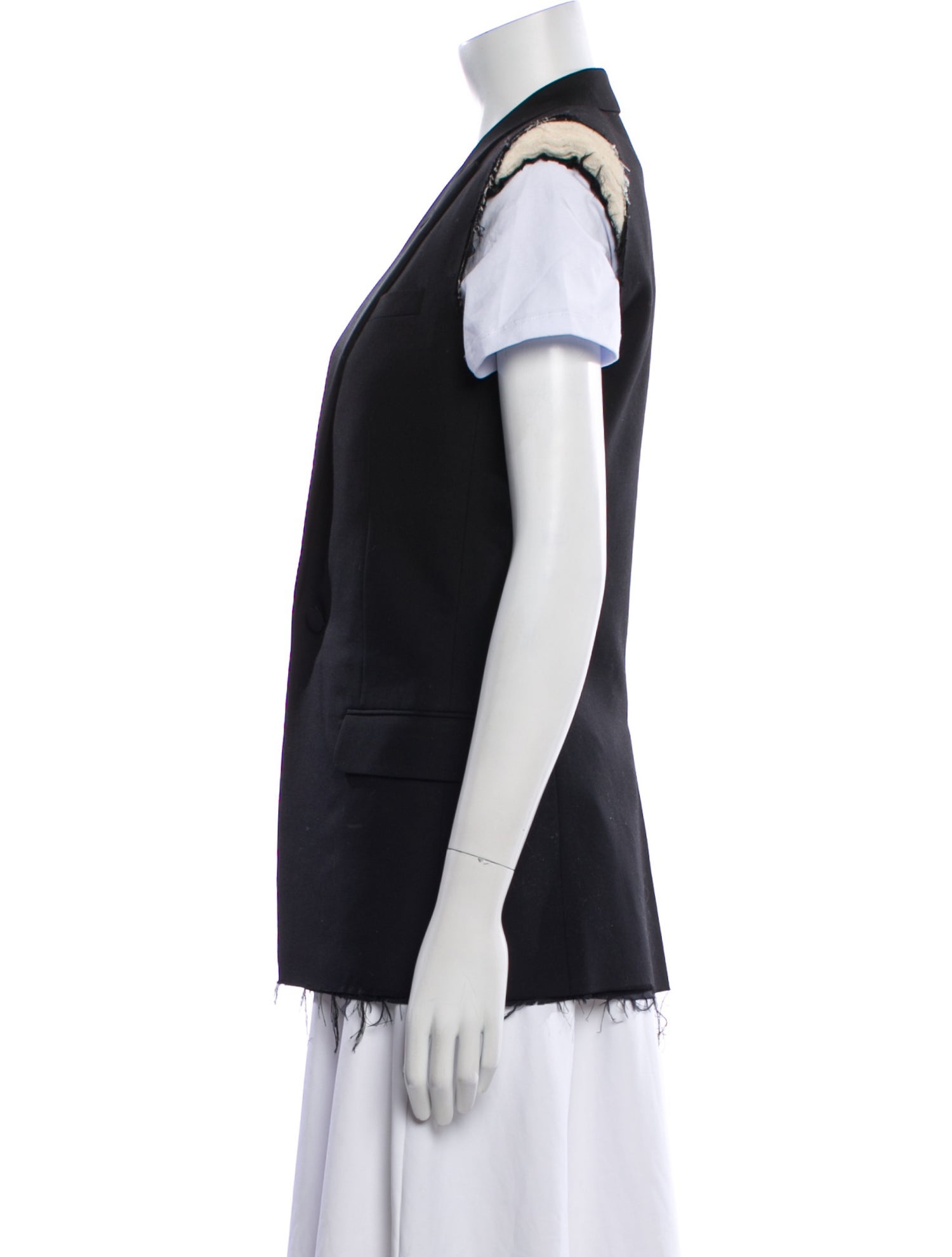 Saint Laurent Virgin Wool Vest