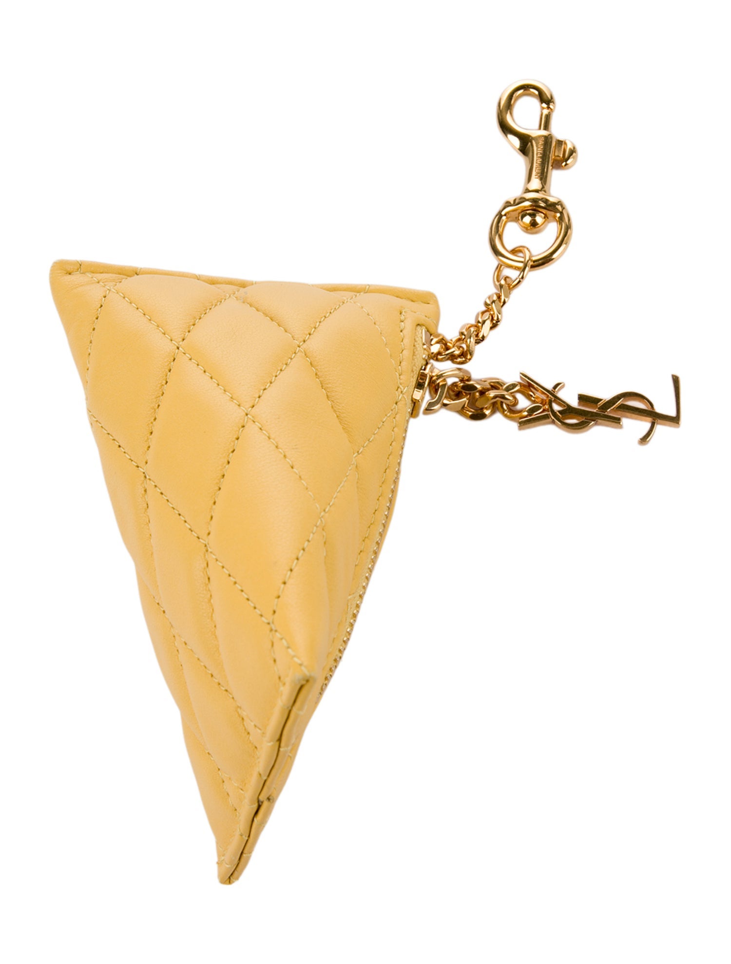 Saint Laurent Coin Purse Key Chain