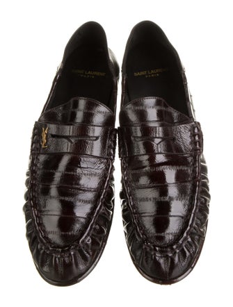Saint Laurent Leather Loafers