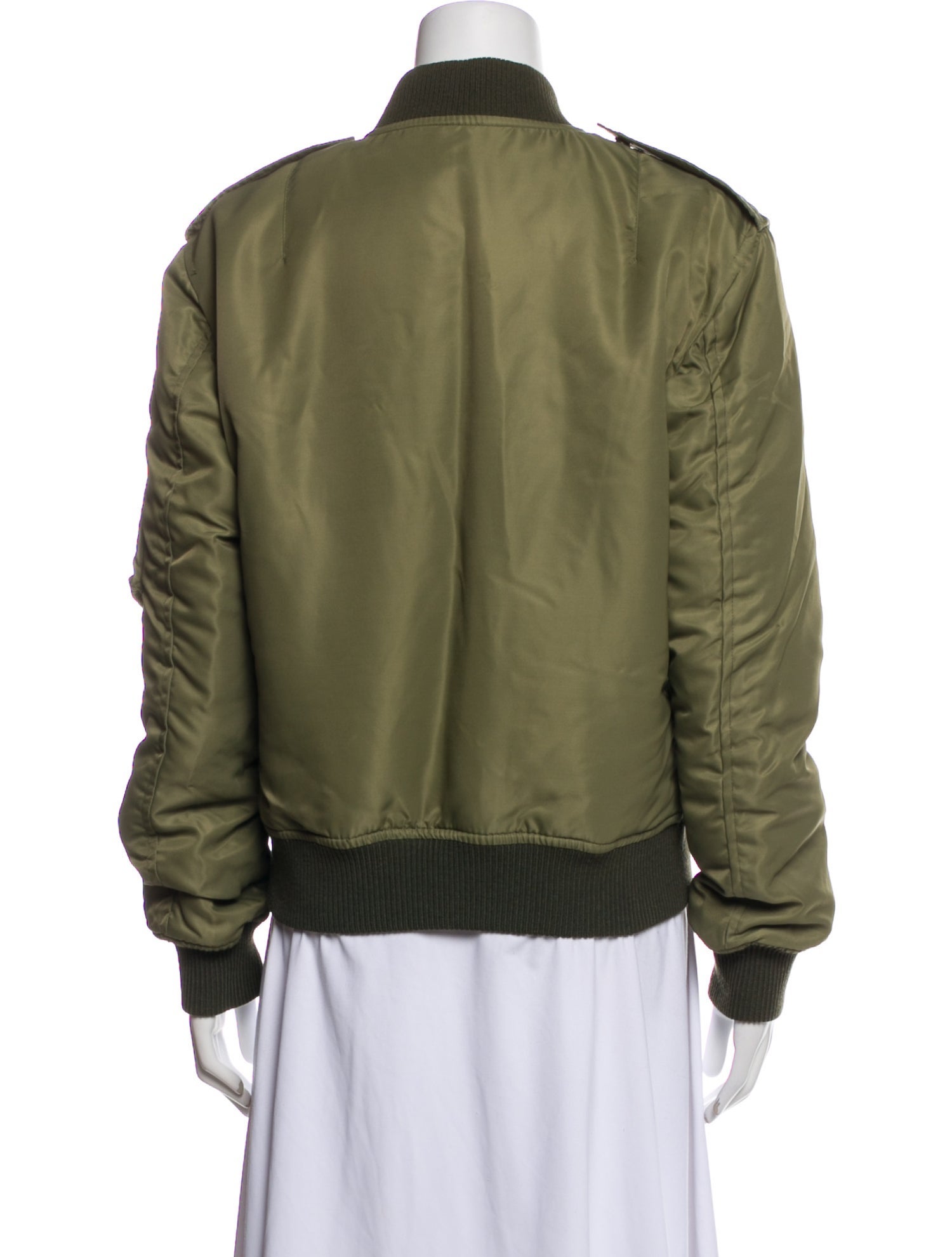 Saint Laurent Nylon Bomber Jacket