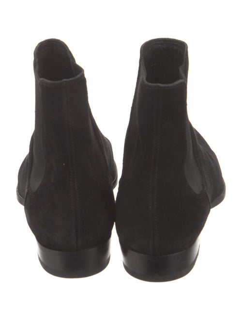 Saint Laurent Suede Chelsea Boots