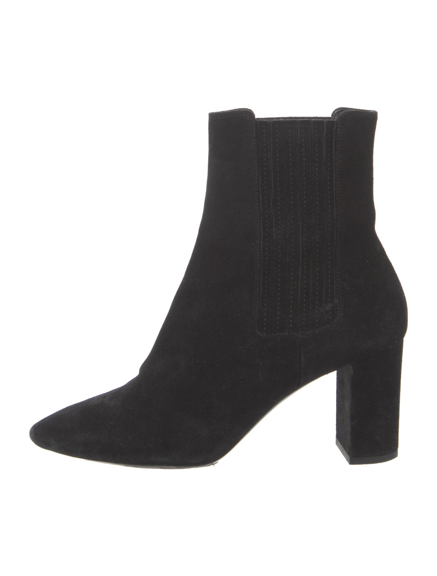 Saint Laurent Suede Sock Boots