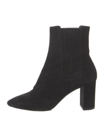 Saint Laurent Suede Sock Boots