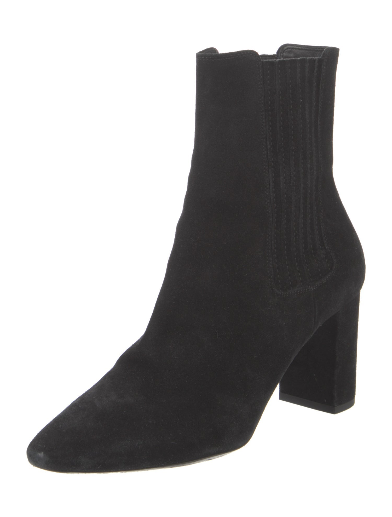Saint Laurent Suede Sock Boots