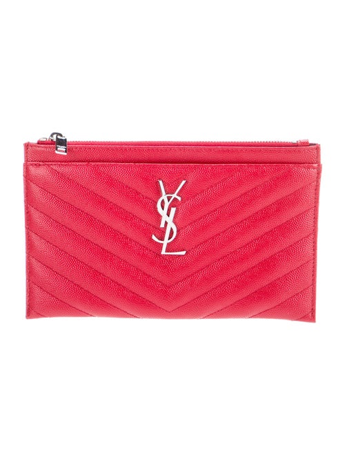 Saint Laurent Chevron Clutch