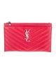 Saint Laurent Chevron Clutch