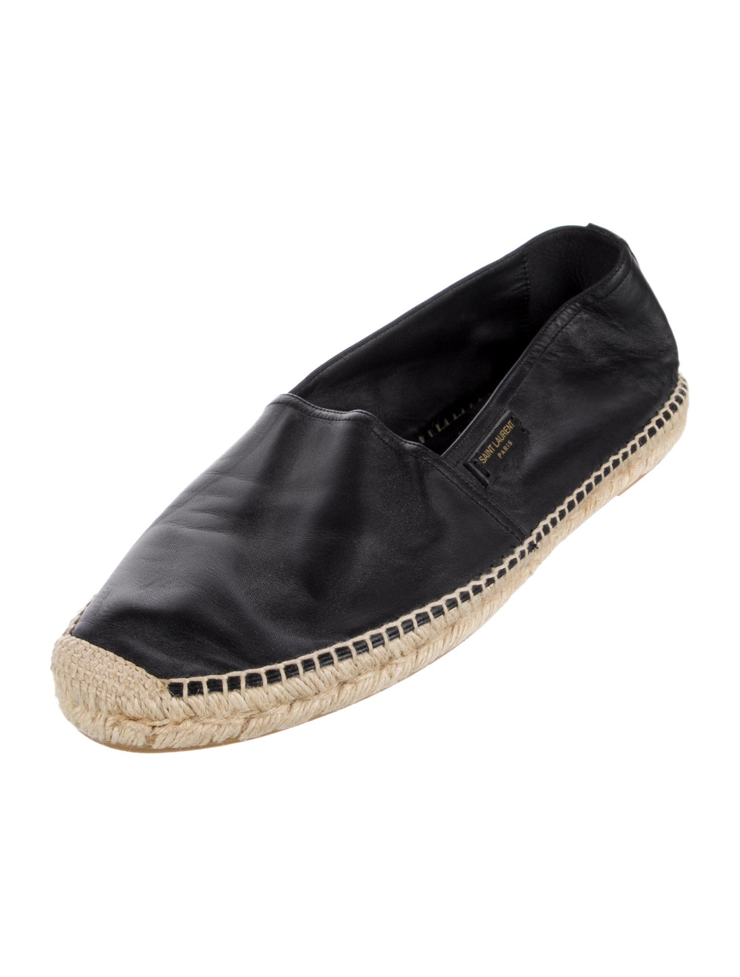 Saint Laurent Leather Espadrilles