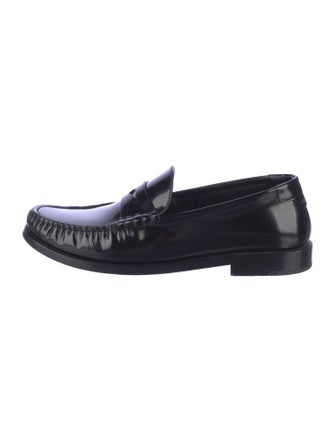 Saint Laurent Leather Loafers