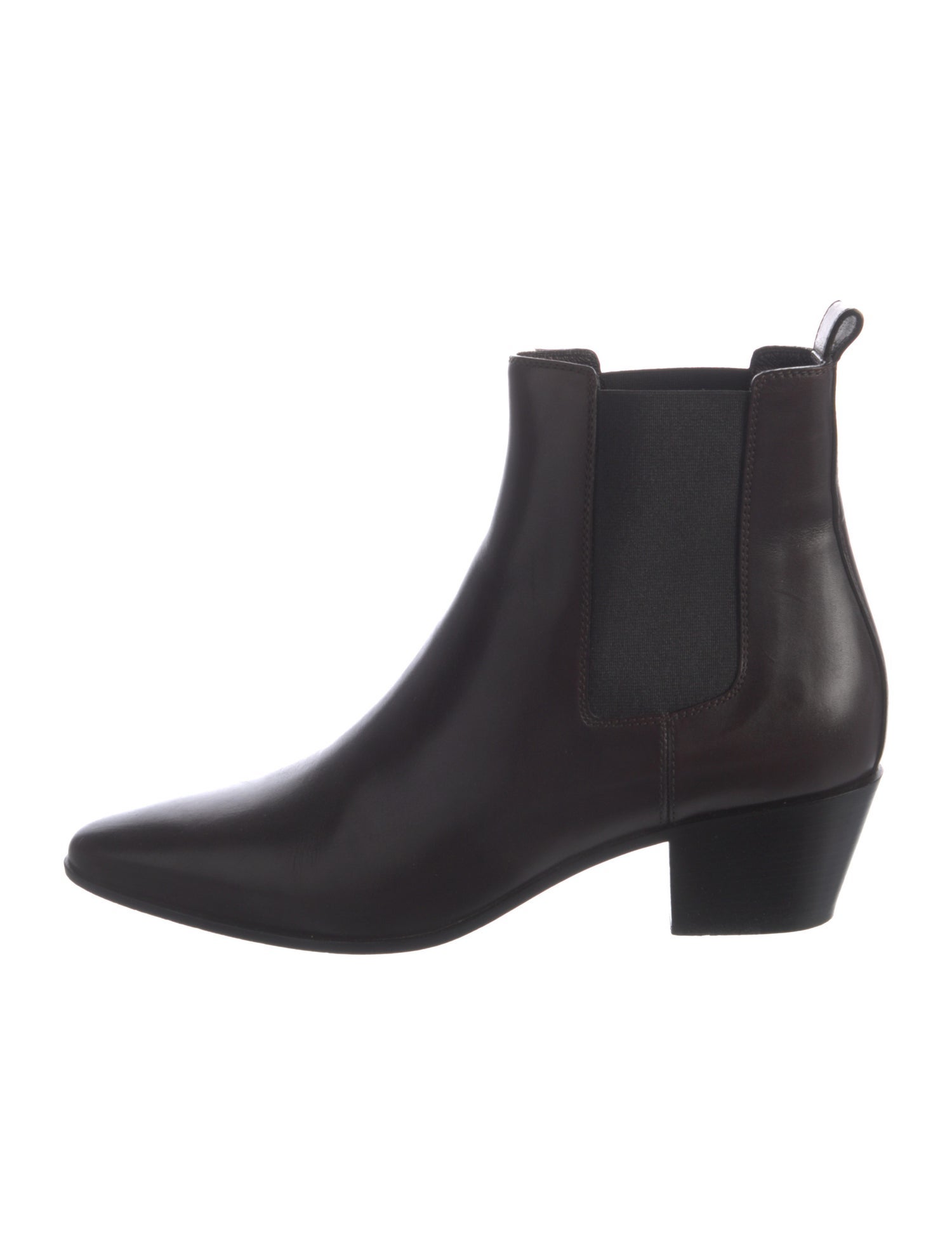 Saint Laurent Leather Chelsea Boots
