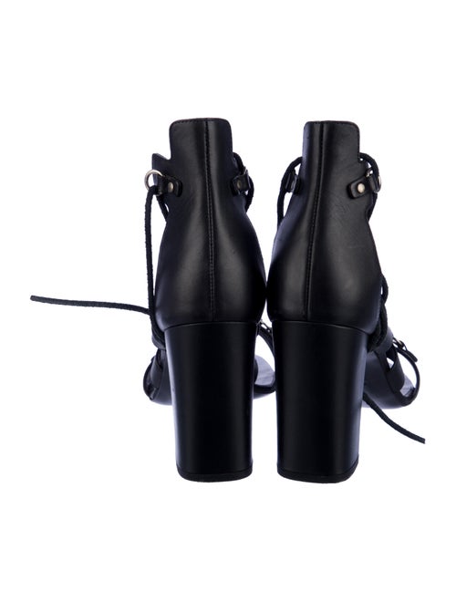 Saint Laurent Leather Gladiator Sandals