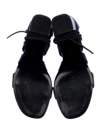 Saint Laurent Leather Gladiator Sandals