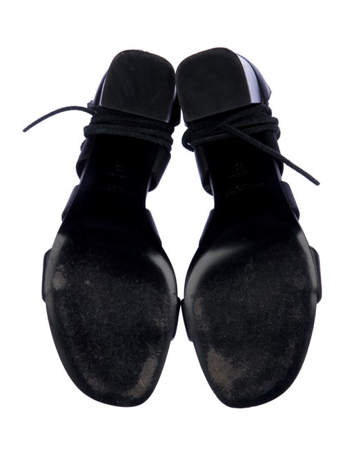 Saint Laurent Leather Gladiator Sandals