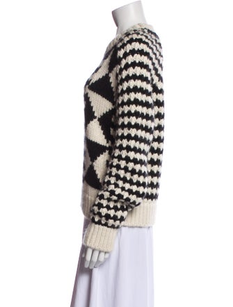 Saint Laurent Wool Printed Sweater