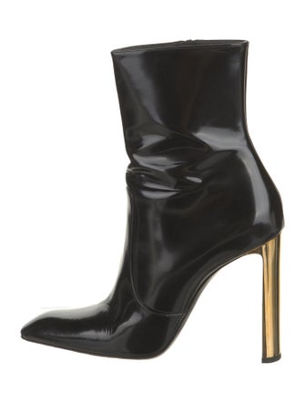 Saint Laurent Leather Sock Boots