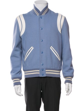 Saint Laurent 2016 Wool Varsity Jacket