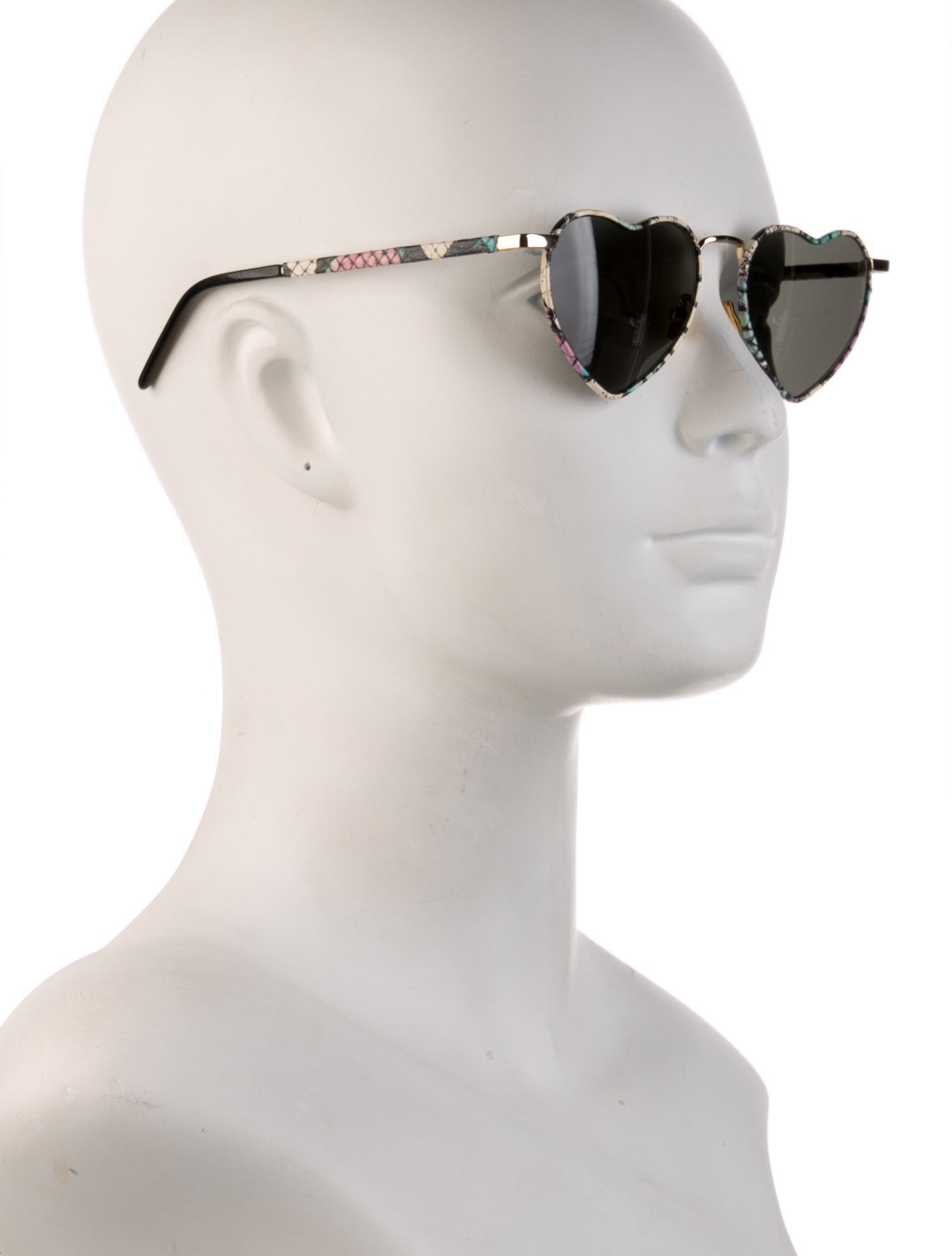 Saint Laurent Aviator Mirrored Sunglasses
