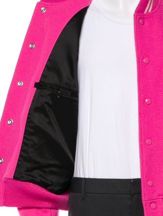 Saint Laurent 2016 Wool Varsity Jacket