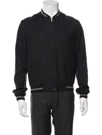 Saint Laurent 2017 Silk Bomber Jacket