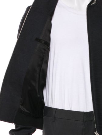 Saint Laurent 2017 Silk Bomber Jacket