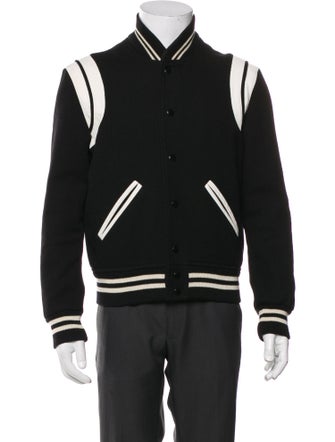Saint Laurent 2017 Wool Varsity Jacket